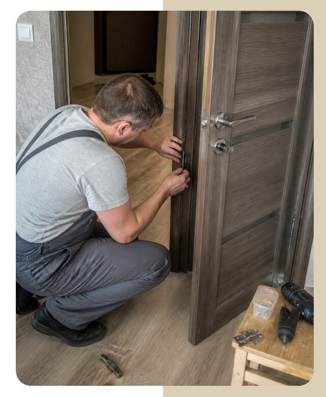 Замена дверных петель в Новотроицке по цене от 2617 р. | ДвериЛегко-Нвт